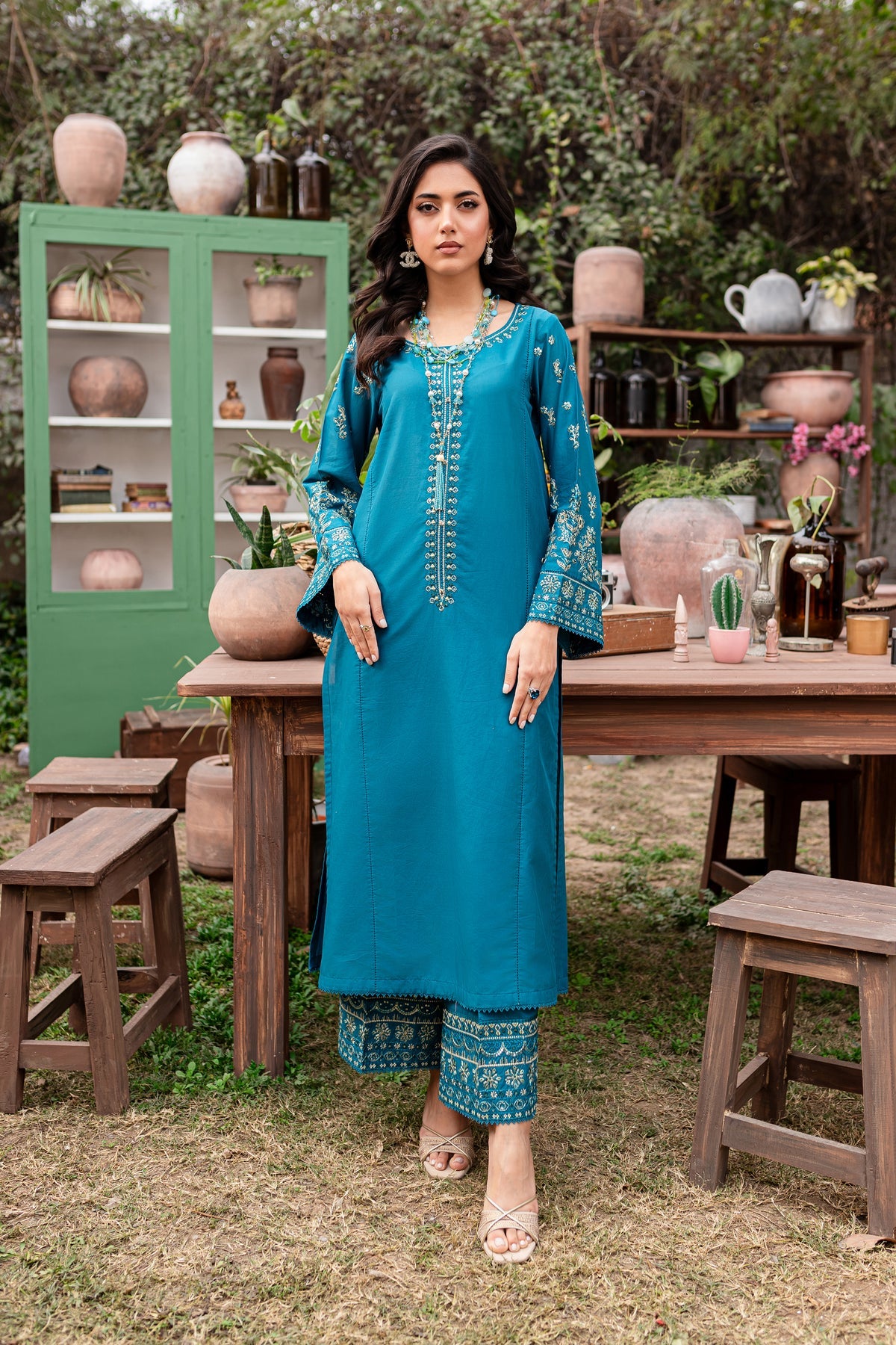 Zircon 2Pc - Stitched Embroidered Lawn Dress