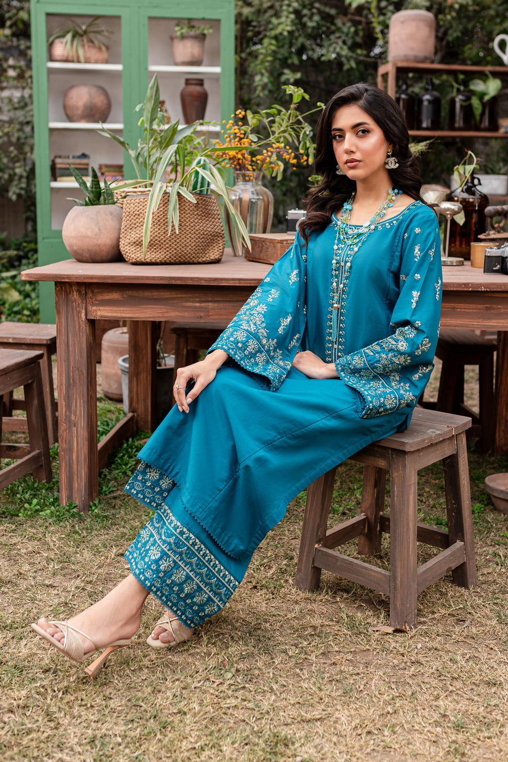 Zircon 2Pc - Stitched Embroidered Lawn Dress