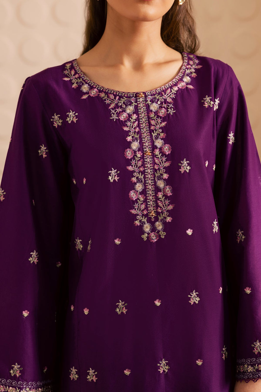 Elaria - 2Pc Stitched Embroidered Lawn Dress
