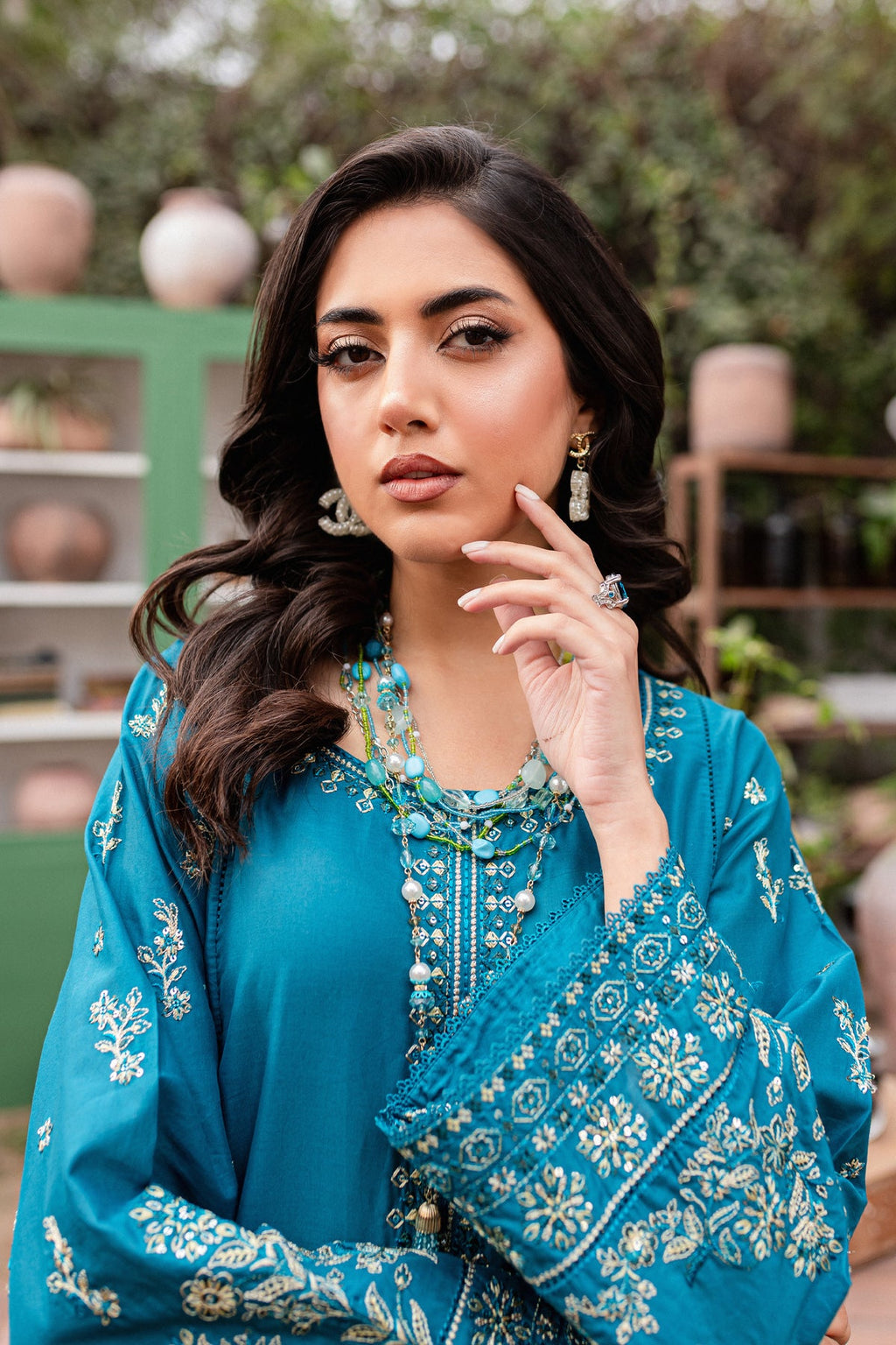 Zircon 2Pc - Stitched Embroidered Lawn Dress