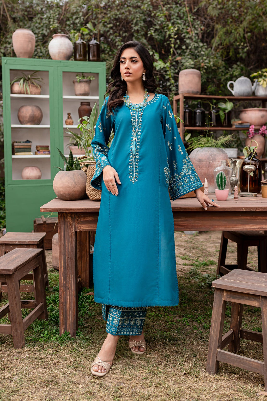 Zircon 2Pc - Stitched Embroidered Lawn Dress