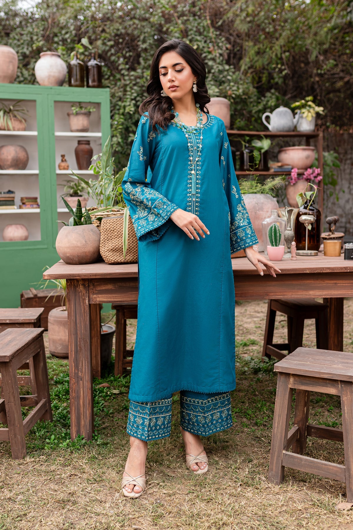 Zircon 2Pc - Stitched Embroidered Lawn Dress